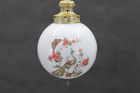 Image 1 of Glazen hanglamp uit 1970, Tsjecho-Slowakije