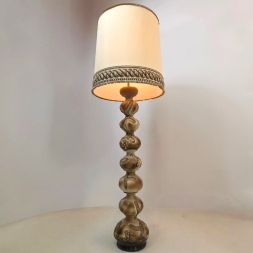 Kaiser Leuchten fat lava lamp 1960 xl model ceramic bubble lamp