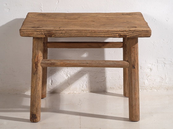 Mesa auxiliar cuadrada antigua (c.1850) #2, Mesas de comedor, Madera, Marrón, Rustic (foto 24 de 27)