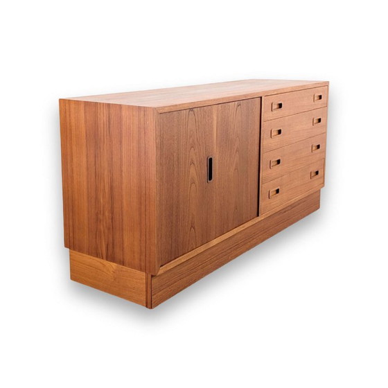 Original Poul Hundevad Midcentury Sideboard danish teak lowboard – Holz (photo 3 of 11)