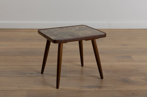 Pflanztisch Hocker mit Formica Druck
