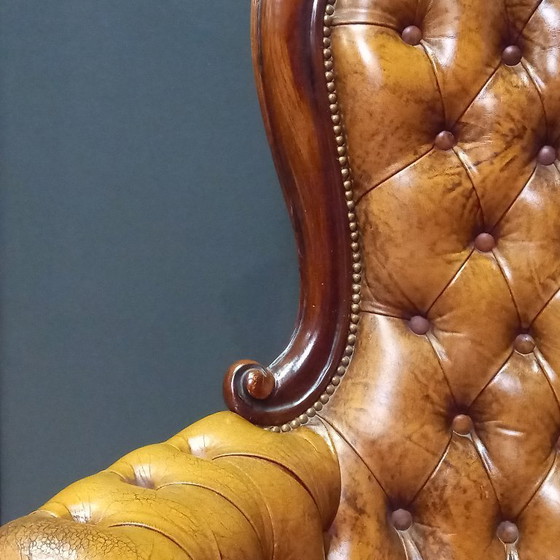 Image 1 of Luxueux Voltaire de Brixton (1930-1940) — une pièce maîtresse intemporelle pour votre intérieur