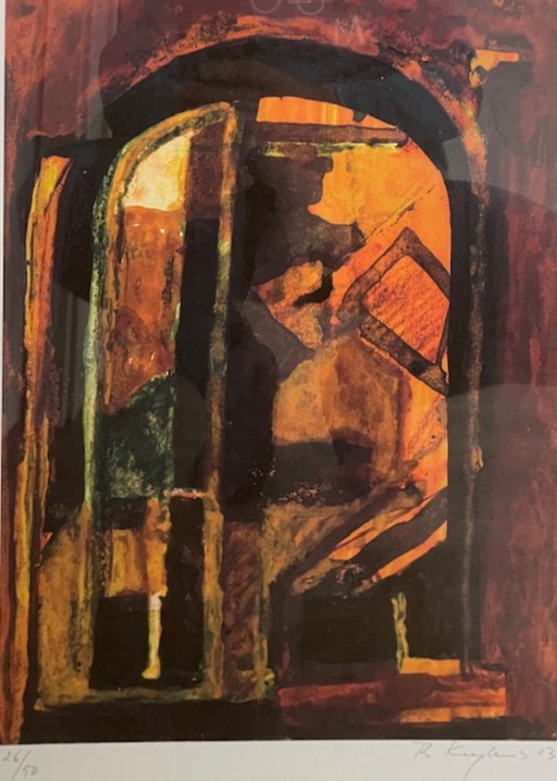 Theo Kuijpers - 'Arcades' lithograph (26/50, 2003)