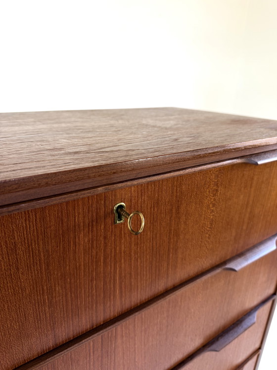 Image 1 of Vintage XXL teak chest of drawers, Ejsing Møbelfabrik '60