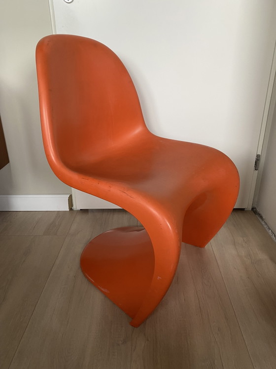 Image 1 of Originele Herman Miller Panton S stoel oranje