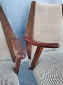 Set of vintage armchairs