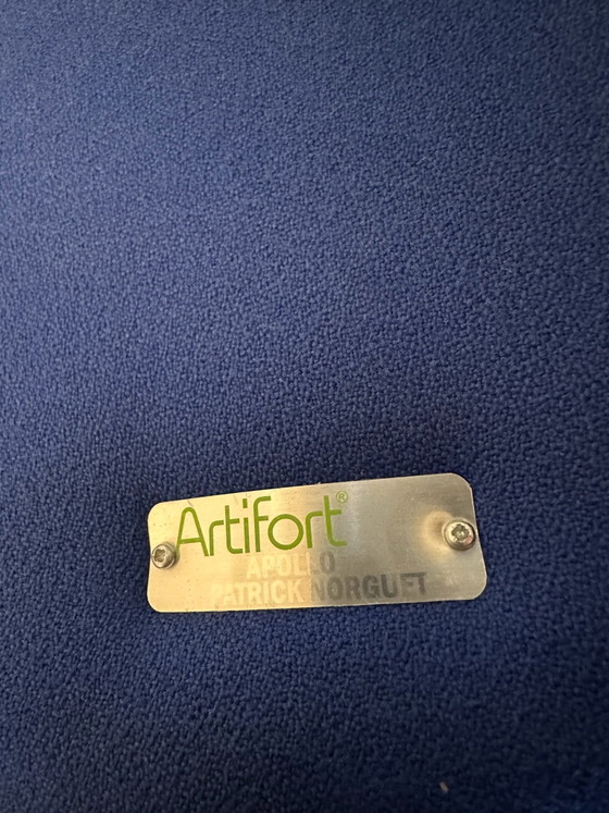 Artifort Apollo Sessel – Metall, Stoff (photo 6 of 6)