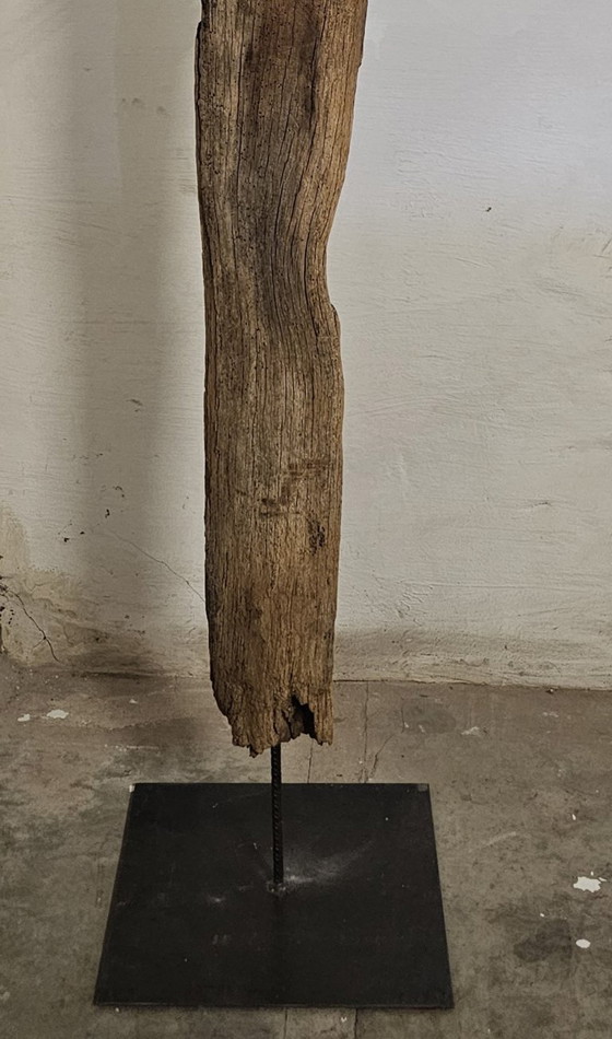 Soul of the Sea - 2.10m Large Driftwood Sculpture / Maritime Guardian – Metal (photo 5 of 5)