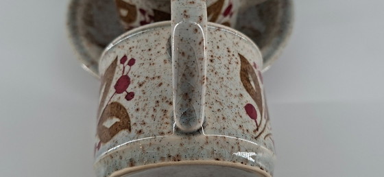 Image 1 of Servizio da caffè in terracotta d'epoca