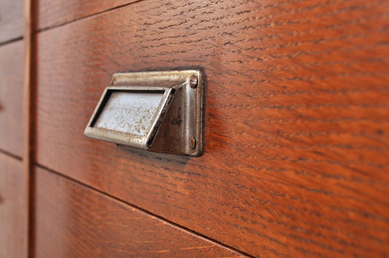 Image 1 of Vintage Eikenhouten Ladekast XL Jaren 30