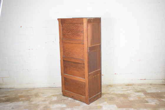 Image 1 of Antique Wooden Drawer Cabinet File Cabinet