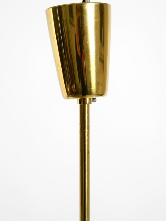 Image 1 of Beautiful, rare, original 1960s J.T. Kalmar Franken heavy Murano glass floral ceiling lamp