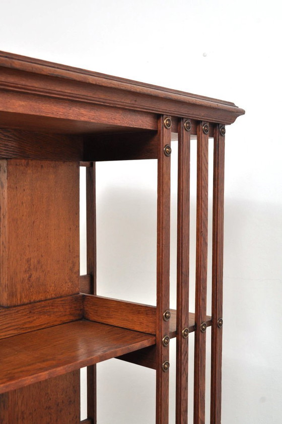 Image 1 of Carrousel de livres antique Jansen & Zonen XL, années 1890