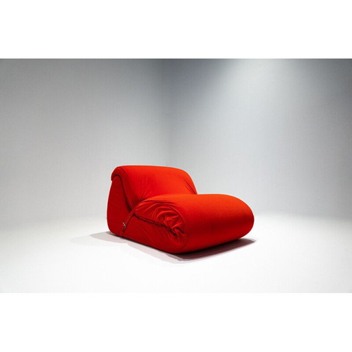 Vintage Ghiro slaapbank met matras, ontworpen door Umberto Catalano en Gianfranco Masi voor Nyform in Bologna, 1967