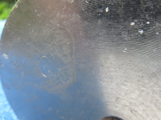 Image 1 of Portacandele grande Hurricane di Bjorn Wiinblad, 39 cm, in metallo cromato/zinco