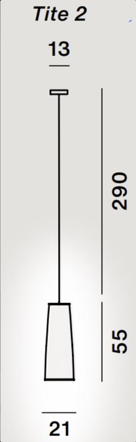 Image 1 of Pendelleuchte TITE 2 FOSCARINI - Design Marc Sadler