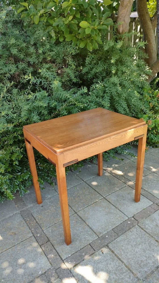 Amsterdam School table, Art Deco Dining tables, side table – Wood (photo 10 of 10)
