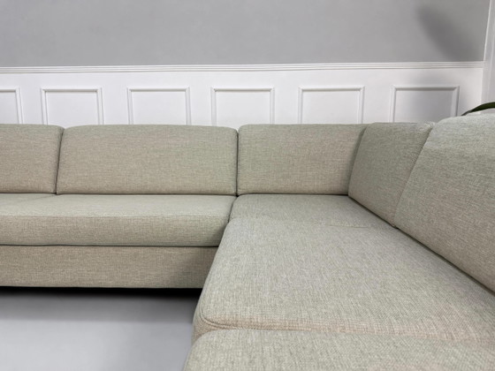 Image 1 of Bolia Scandinavia Sofa + Hocker Stoff Beige Beige 6 Sitzer