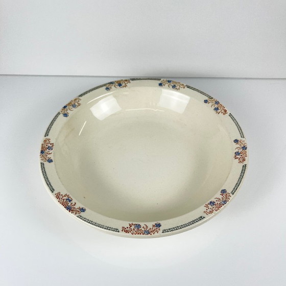 Image 1 of Ensaladera grande Longwy "Turin", 1950/70