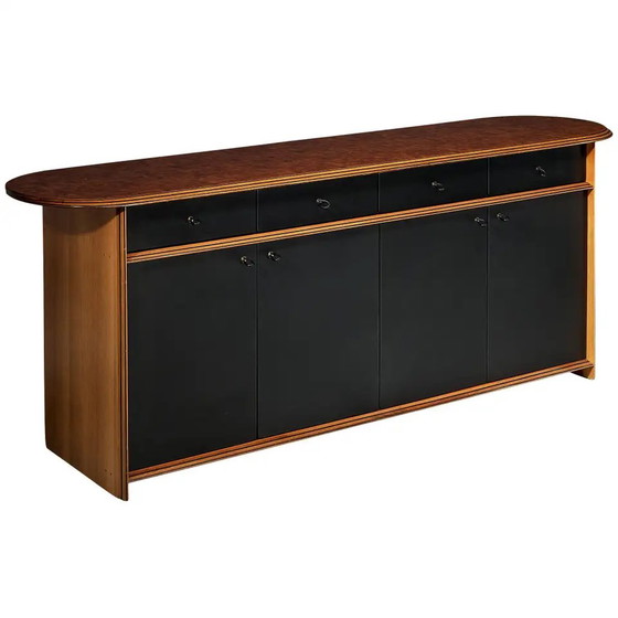 Afra & Tobia Scarpa Artona Librería de Palisandro Mid Century Maxalto 1970 – Leather, Mid Century Modern (photo 23 of 23)