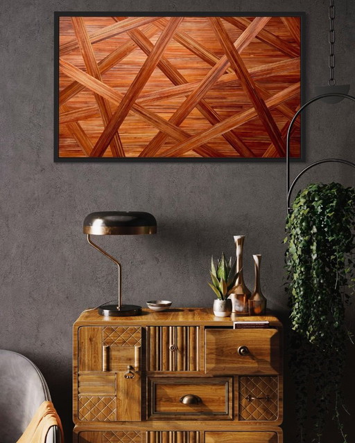 Kupferfarbene Bänder