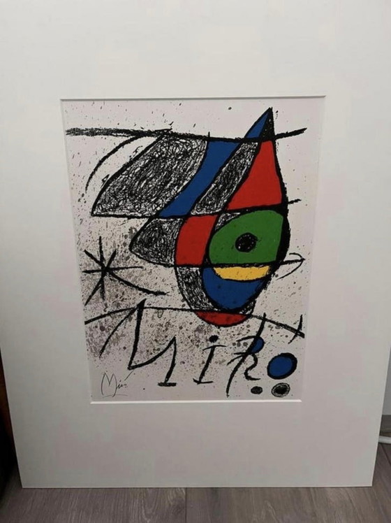 Image 1 of Joan Miro 1893-1983 / Beautiful Lithograph 43x53 cm.