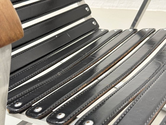 Image 1 of Edizione speciale del Marcel Breuer Liege 1096 di Anzelmo Aducci per Officina del Metallo, anni '90