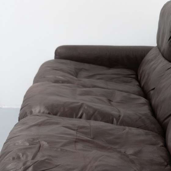 Image 1 of Sofá modular de cuero de los años 70