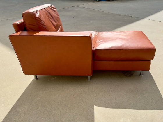 Poltrona Frau Chaise Longue Cognac Leer Italiaans Design – Fauteuils, Leather (photo 4 of 14)