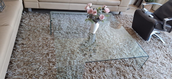 Neutra glazen salontafel 126 × 126 – Fiam (photo 5 of 5)