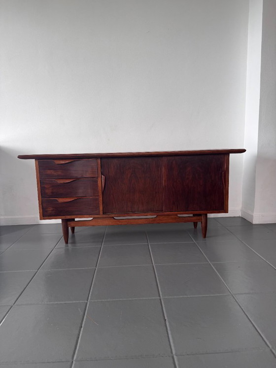 Image 1 of Rosewood sideboard from the 1960s, Nordic style.