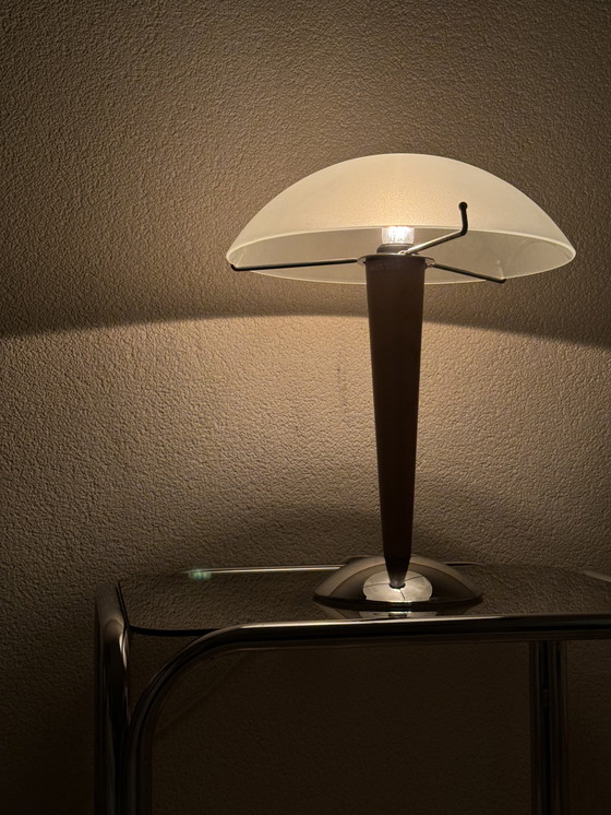 Image 1 of Vintage IKEA Kvintol Paddestoel Lamp, tafellamp uit de jaren 80, Pop-Art, Space Age