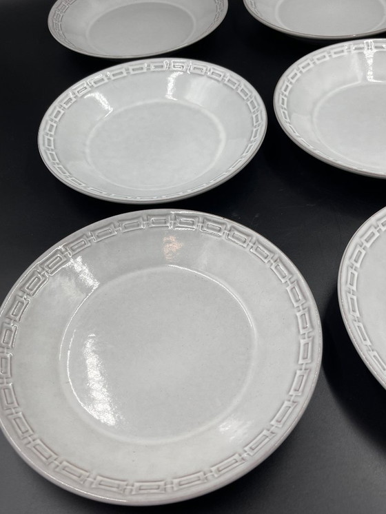 Image 1 of Set of 6 Céramano soup plates by Karl Leutner