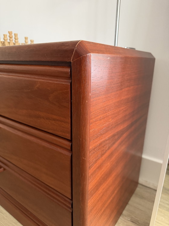Vintage Hülsta Ladekastje — Mahoniekleurig, Jaren ’70/’80 – Ladekasten, Wood (photo 6 of 9)
