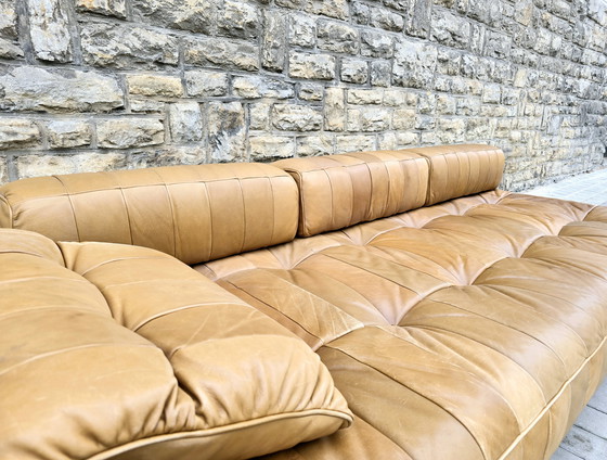 Image 1 of DE SEDE DS 80 DAYBED SOFA EN CUIR 60S 70S VINTAGE LOFT STUDIOSOFA