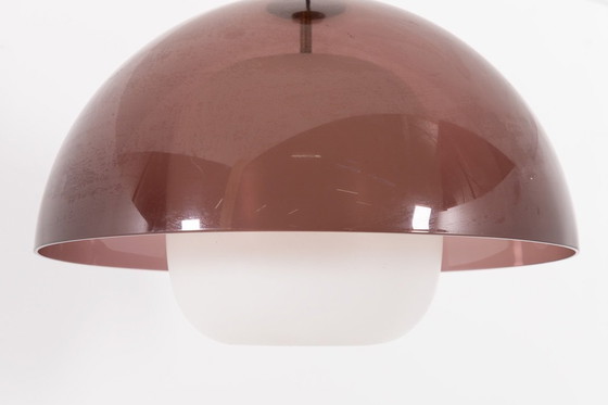 Image 1 of Italiaanse moderne hanglamp van Stilux Milano, jaren 70.