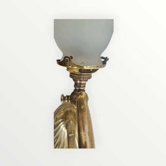 Image 1 of Lampada Art Nouveau - Firmata Müller frères- Circa 1910