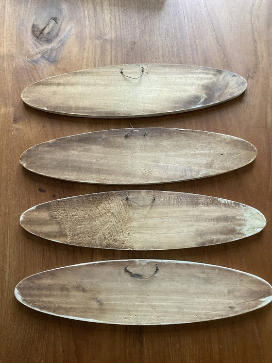 Mooi Indie 4 surfboard paintings – Paintings & Drawings, Wood (photo 2 of 15)