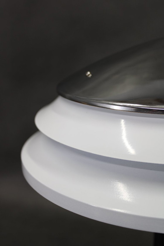 Image 1 of Mid Century Chrome Table Lamp Zukov Czechoslovakia 1970s