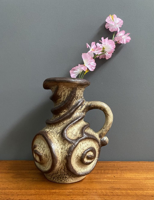 West Germany Vase by Carsten Tonnieshof Model 6034-25 Brutalist – vazen, Ceramic (photo 2 of 12)