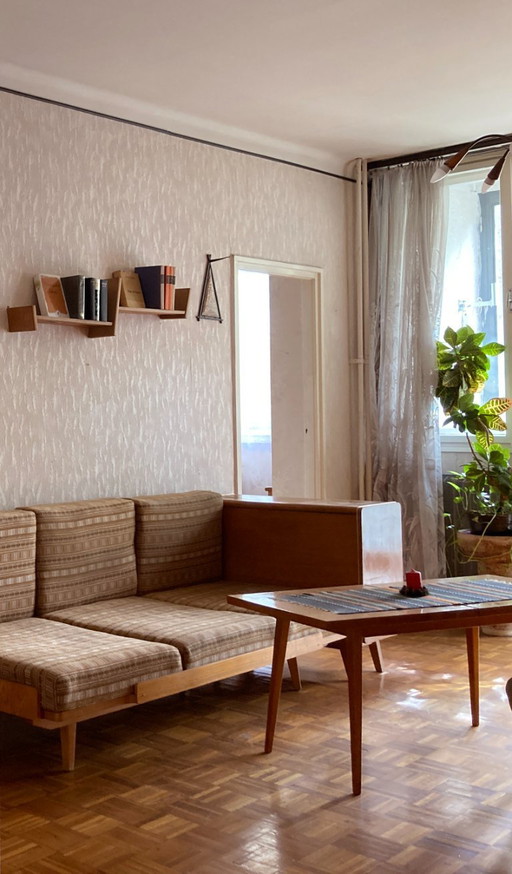 Jitona Wohnzimmermöbel-Set – Tschechisches Design der Mitte des 20. Jahrhunderts