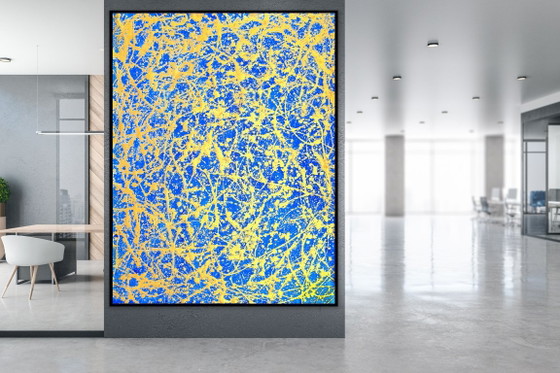 Jürgen Angeler - Golden Circles – Paintings & Drawings, Canvas (photo 16 of 16)