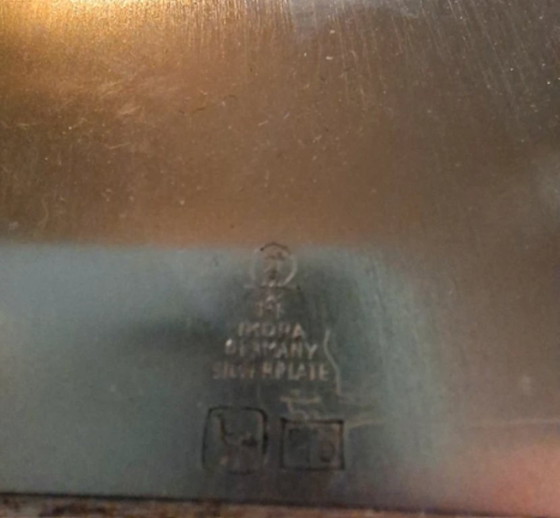 Image 1 of Candeliere Wmf Ikora Art Deco placcato argento