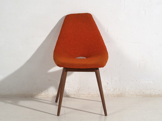 Sedia arancione stile vintage (c.1960) – Poltrone, Wood (photo 21 of 35)