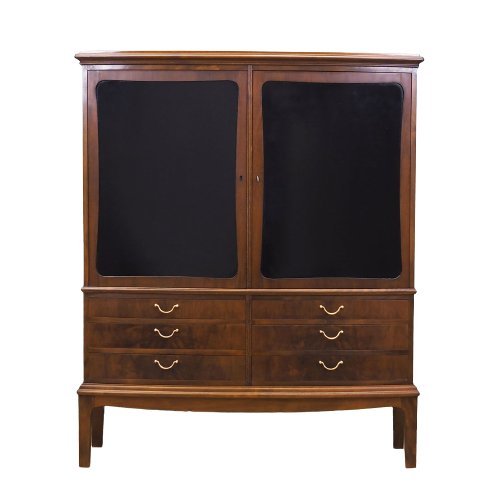 Armoire en noyer, Design danois, 1960S, Production : Danemark