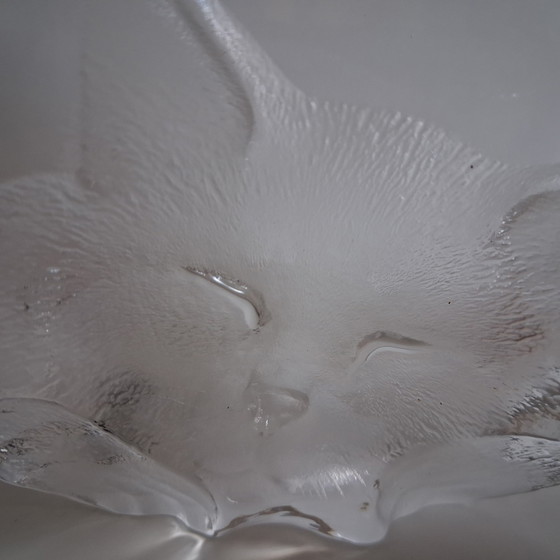Kristall-Briefbeschwerer, Katzenmotiv, Mats Jonasson – Dekorative Objekte, Crystal, Glass (photo 6 of 8)