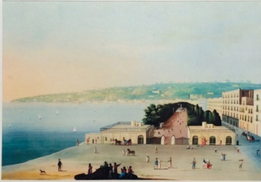 Art print: "19th century Neapolitan gouache" (62.5 x 51)