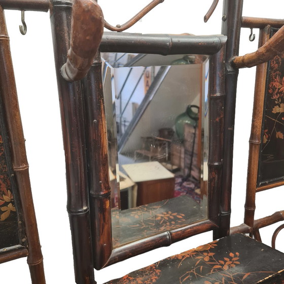 Image 1 of Porte-manteau français de style japonais, Début du 20e siècle