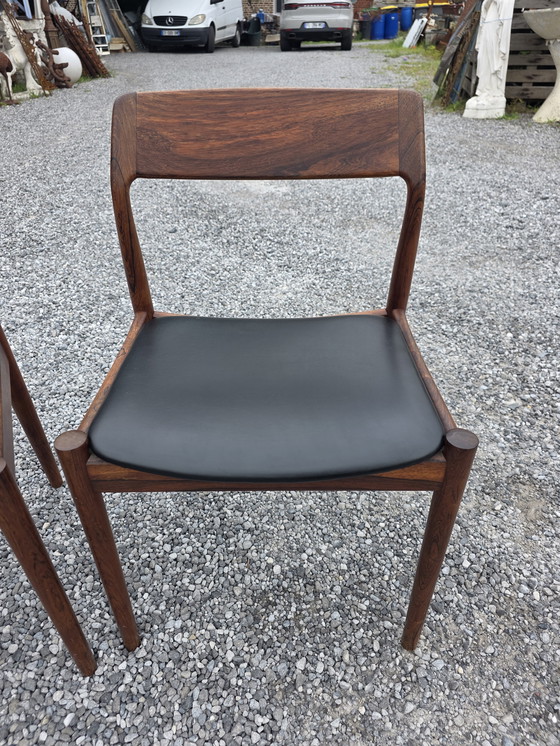 Image 1 of 4 Skandinavische Stühle von Scantic Møbelværk Dänisches Design 60er Jahre