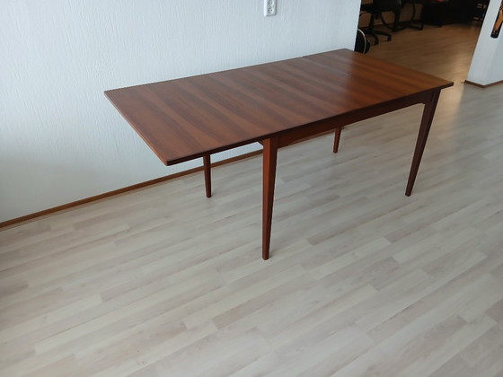Image 1 of Dining Table Teak - Topform - Extendable - Vintage